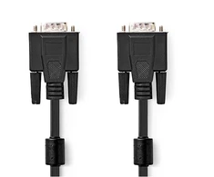 Nedis Adapteris pervesti VGA (M) į VGA (M) 30m Juodas