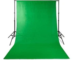 Nedis BDKT10GN fotostudijos fono rinkinys 1,90 x 2,95 m