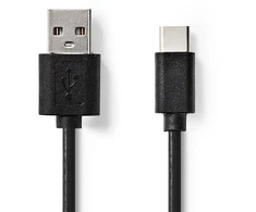 Nedis CCGT60600BK20 USB-A į USB-C 2m