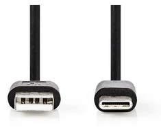 Nedis CCGT60600BK20 USB-A į USB-C 2m