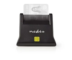 Nedis Lustinių ID kortelių skaitytuvas USB2.0 (tinka elektroniniam parašui)