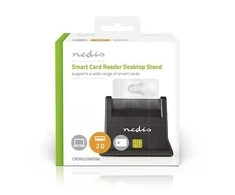 Nedis Lustinių ID kortelių skaitytuvas USB2.0 (tinka elektroniniam parašui)