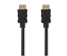 Nedis CVGT34000BK10 Ethernet didelės spartos – HDMI™ kabelis HDMI™ 1m