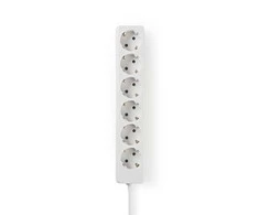 Nedis EXSO630F1WT Extension Cord 3m