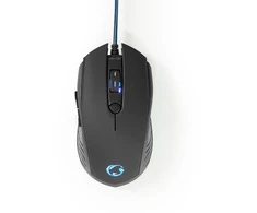 Nedis Gaming Combo Kit| 3 in 1| Ausinės Maus ir Mauspad| Blau Juodas