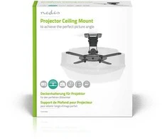 Laikiklis Nedis PJCM100BK Projektorius Ceiling Mount 360 ° Max 10kg