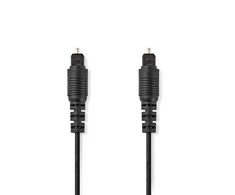 Nedis Toslink CAGP25000BK20 Skaitmeninis optinis garso kabelis 2m