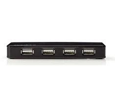 Nedis UHUBU2430BK USB Hub 4-Port USB 2.0