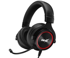 Ausinės Niceboy ORYX X500 SHADOW Juoda
