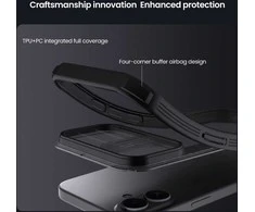 Nillkin CamShield PRO dėklas skirtas Apple iPhone 17 skaidrus juodos spalvos