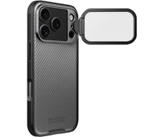 Nillkin CamShield Prop dėklas skirtas Apple iPhone 17 Pro skaidrus juodos spalvos