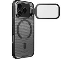 Nillkin CamShield Prop Magnetic dėklas skirtas Apple iPhone 17 Pro skaidrus juodos spalvos