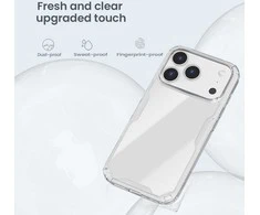 Nillkin Nature TPU PRO dėklas skirtas Apple iPhone 17 Pro skaidrus