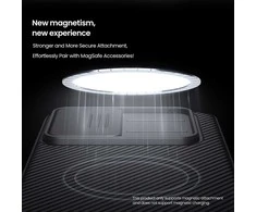 Nillkin Super Frosted PRO Magnetic Back dėklas skirtas Samsung Galaxy A17 5G juodos spalvos