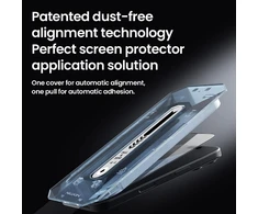 Nillkin Apsauginis stiklas 2.5D CP+ PRO juodos spalvos skirtas Apple iPhone 17 Pro (su aplikatoriumi)