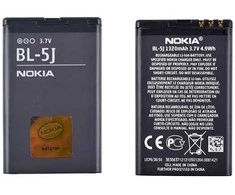 Nokia BL-5J Original Li-Ion Baterija Li-Ion 3.7V / 1320mAh / 4.9Wh (OEM)