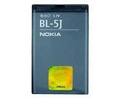 Nokia BL-5J Original Li-Ion Baterija Li-Ion 3.7V / 1320mAh / 4.9Wh (OEM)