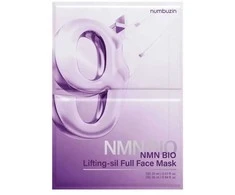 NUMBUZIN Маска ліфтингова для обличчя з коензимом No.9 NAD+ BIO Lifting-sil Full Face Mask, 26ml