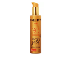 „Nuxe Sun“ itin stiprios apsaugos auksinis aliejus nuo saulės SPF30, 150 ml