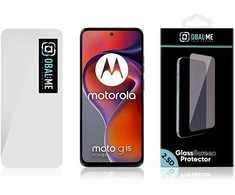 OBAL:ME 2.5D apsauginis stiklas Screen Protector skirtas Motorola G15/G15 Power Clear