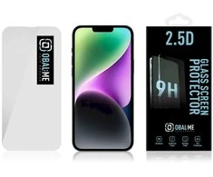 OBAL:ME 2.5D apsauginis stiklas telefonui Apple iPhone 13 Pro Max/14 Plus Clear