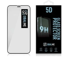 OBAL:ME 5D apsauginis stiklas telefonui Apple iPhone 12 mini Juodas