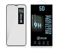 OBAL:ME 5D apsauginis stiklas telefonui Apple iPhone 11/XR Juodas