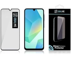 OBAL:ME 5D Apsauginis stiklas Samsung Galaxy A16 4G/5G Juodas