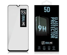 OBAL:ME 5D apsauginis stiklas telefonui Xiaomi Redmi 10C Juodas