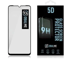 OBAL:ME 5D apsauginis stiklas telefonui Xiaomi Redmi 13C 4G/5G/Poco C65 Juodas