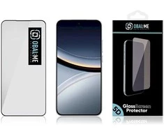 OBAL:ME 5D Apsauginis stiklas skirtas Xiaomi Poco F7 Juodas
