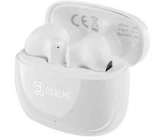 OBAL:ME Flow True Belaidės EarBuds ausinės baltos spalvos