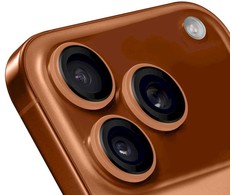 OBAL:ME kameros apsauga skirta Apple iPhone 17 Pro/17 Pro Max Oranžinis