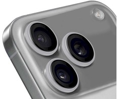 OBAL:ME kameros apsauga skirta Apple iPhone 17 Pro/17 Pro Max Sidabrinis