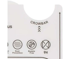OBAL:ME lešio apsauga skirta Apple iPhone 16/16 Plus juodos spalvos
