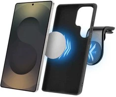 OBAL:ME MagClip magnetinis automobilinis laikiklis juodos spalvos