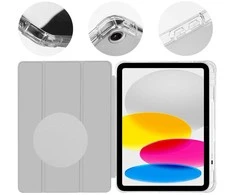 OBAL:ME MistyTab dėklas skirtas iPad 10.9 2022/11 2025 Light Gray