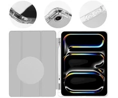 OBAL:ME MistyTab dėklas skirtas iPad Air (2020/2022/2024/2025)/iPad Pro 11 (1/2/3/4) juodos spalvos Light Gray