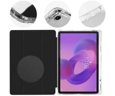 OBAL:ME MistyTab dėklas skirtas Lenovo Idea Tab 11 juodos spalvos