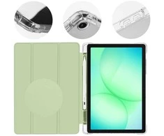 OBAL:ME MistyTab dėklas skirtas Samsung Galaxy Tab A11+ Light Žalias