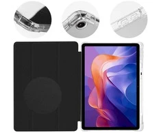 OBAL:ME MistyTab dėklas skirtas Xiaomi Redmi Pad 2 juodos spalvos