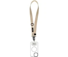 OBAL:ME NeckTag Ribbon virvelė skirta telefonui Ivory