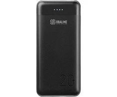 OBAL:ME PowerNest Powerbank 20000mAh / juodas