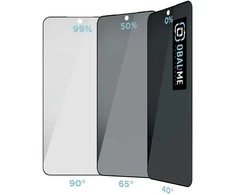 OBAL:ME Privacy 5D ekrano apsauga telefonui Samsung Galaxy S22 Juodas