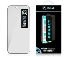 OBAL:ME Privacy 5D Ekrano apsauga Screen Protector skirta Apple iPhone 17 Air Juodas