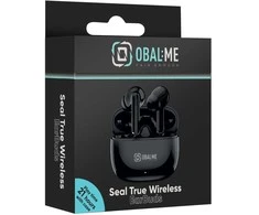 OBAL:ME Seal True Belaidės In-EarBuds ausinės juodos spalvos