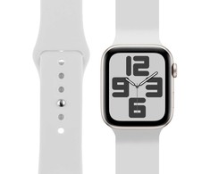 OBAL:ME silikoninė apyrankė skirta Apple Watch 38-41mm S-M baltos spalvos