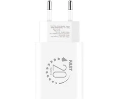 OBAL:ME laidinis įkroviklis USB-C 20W baltos spalvos
