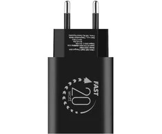 OBAL:ME sieninis įkroviklis USB-C 20W juodas