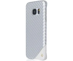 Occa Apsauginis dėklas OCCA Carbon skirtas Samsung Galaxy S7 Edge G935, Sidabrinis